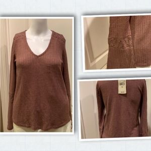 Lucky Brand XS lavender purple color top